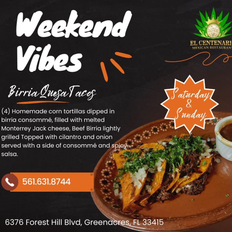 Weekend Vibes: Birria Quesa Tacos